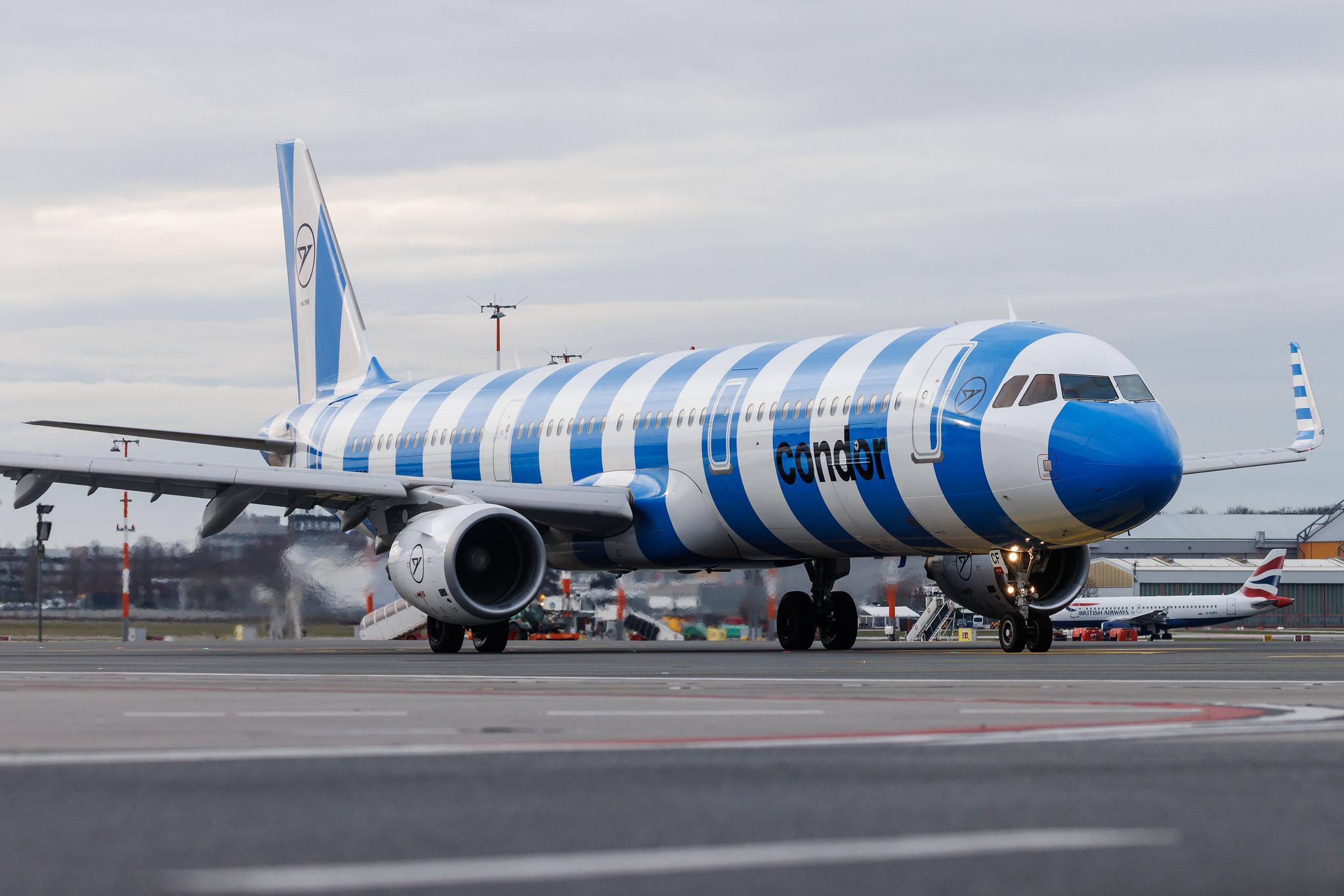 Hamburg Airport: Condor (DE / CFG) | Airbus A321-211 A321 | D-ATCF | MSN 5843