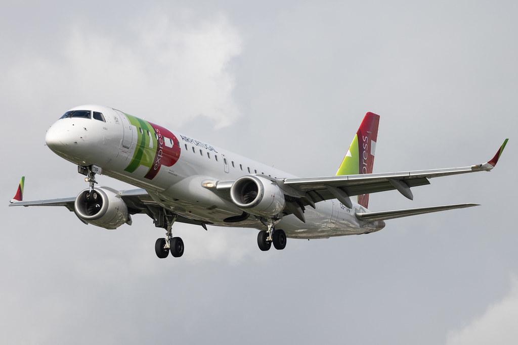 Aeroporto de Lisboa: TAP Express (NI / PGA) | Embraer E190LR E190 | CS-TPP | MSN 19000441
