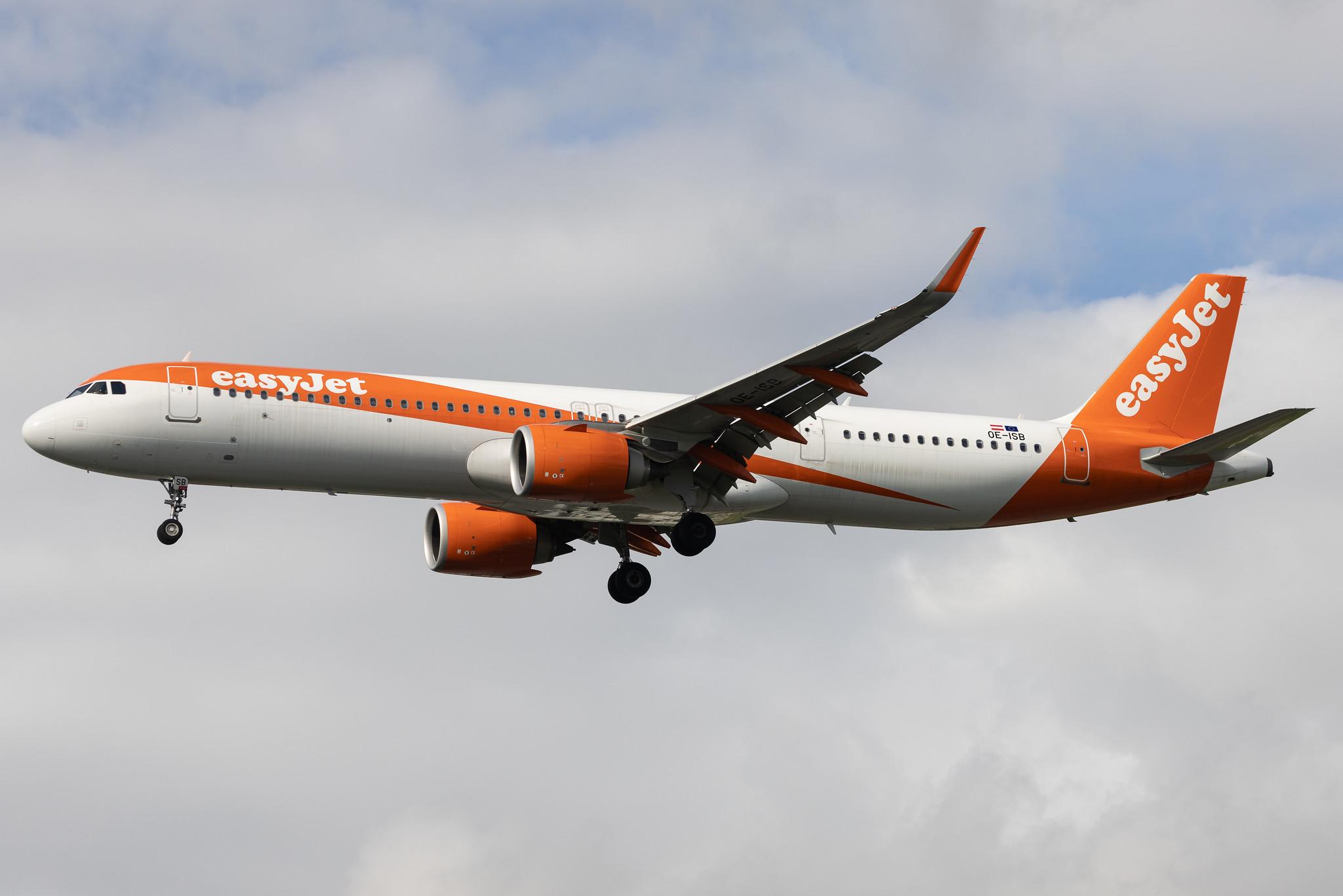 Aeroporto de Lisboa: easyJet (U2 / EZY) | Operator: easyJet Europe | Airbus A321-251NX A21N | OE-ISB | MSN 09227