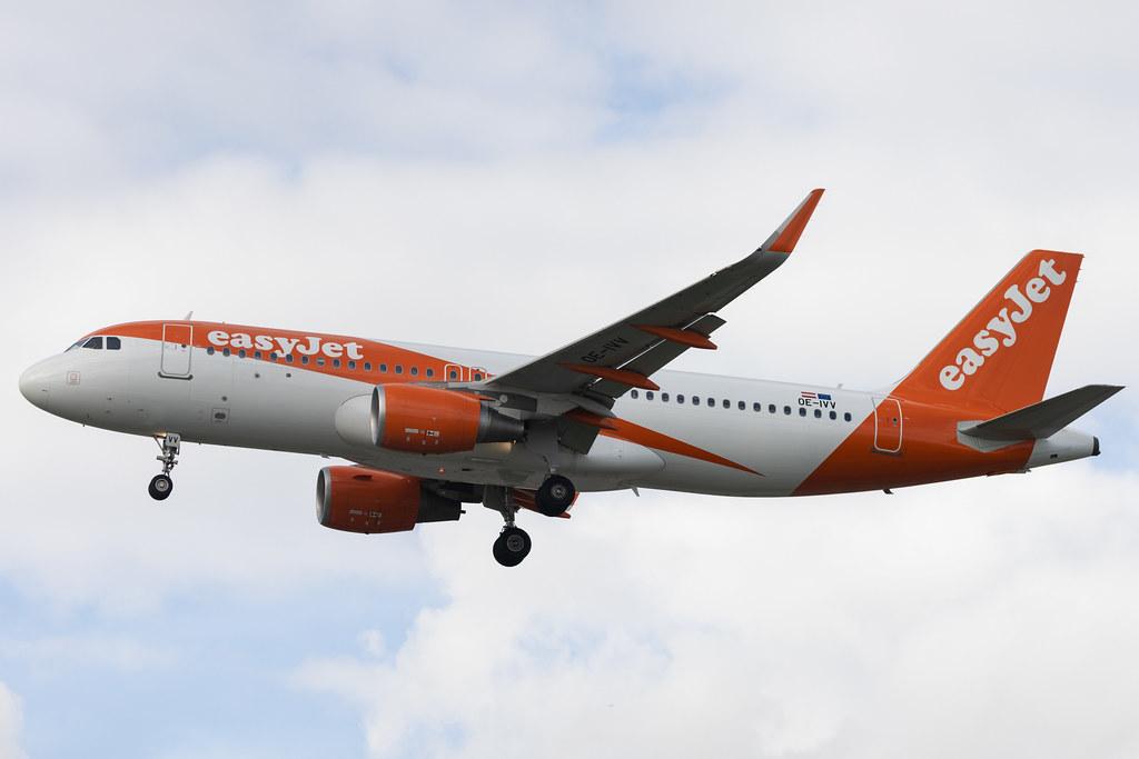 Aeroporto de Lisboa: easyJet (U2 / EZY) | Operator: easyJet Europe | Airbus A320-214 A320 | OE-IVV | MSN 6981