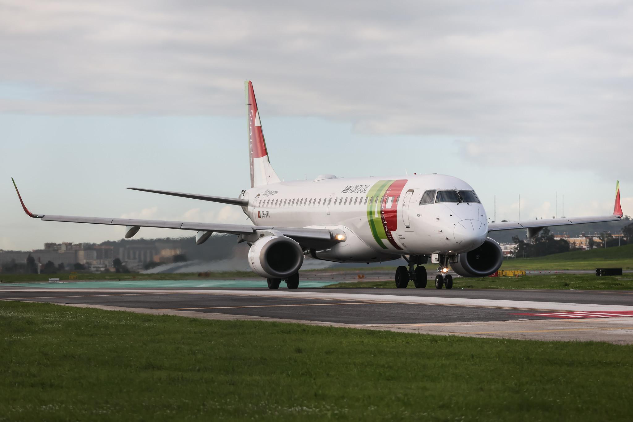 Aeroporto de Lisboa: TAP Express (TP / TAP) | Operator: Portugalia Airlines | Embraer E195AR E195 | CS-TTX | MSN 19000429
