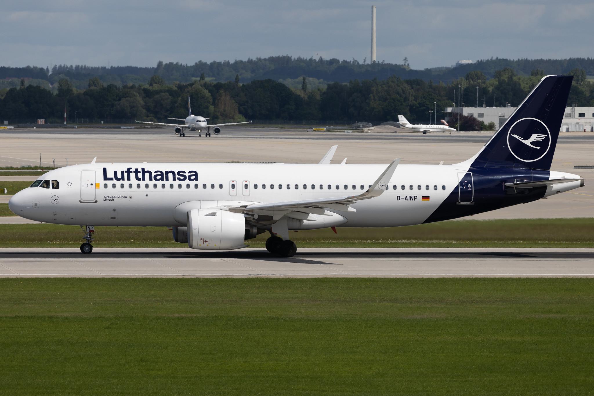 Munich Airport: Lufthansa (LH / DLH) | Airbus A320-271N A20N | D-AINP | MSN 8622