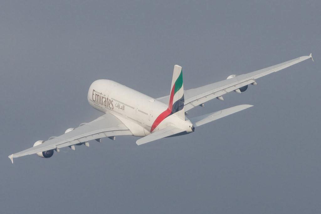 London Heathrow: Emirates (EK / UAE) | Airbus A380-861 A388 | A6-EUB | MSN 213