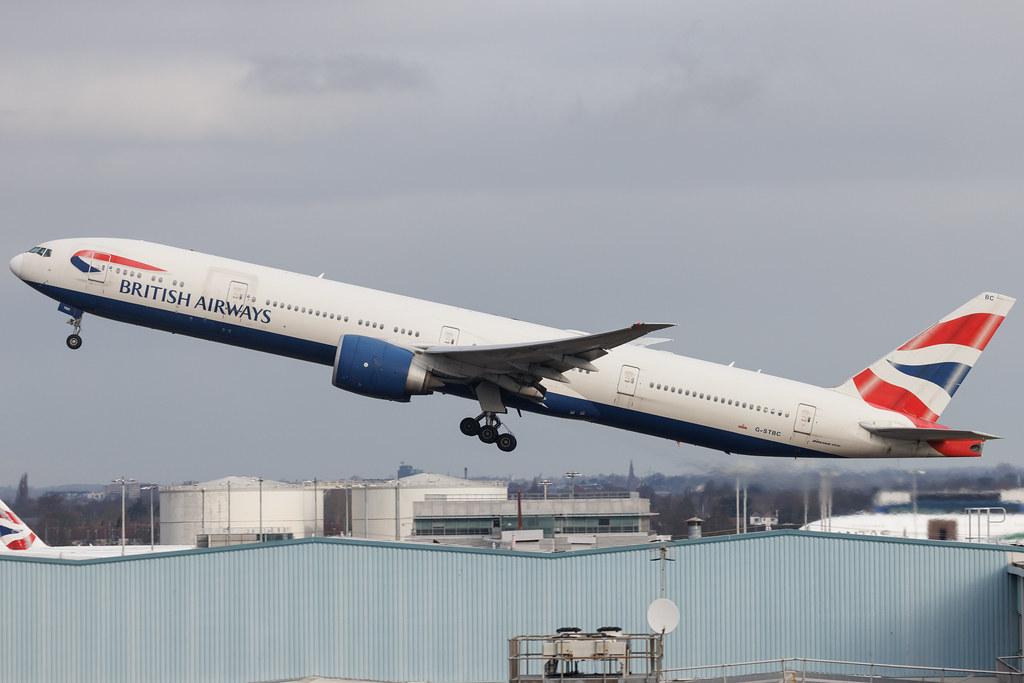 London Heathrow: British Airways (BA / BAW) | Boeing 777-36N(ER) B77W | G-STBC | MSN 38287