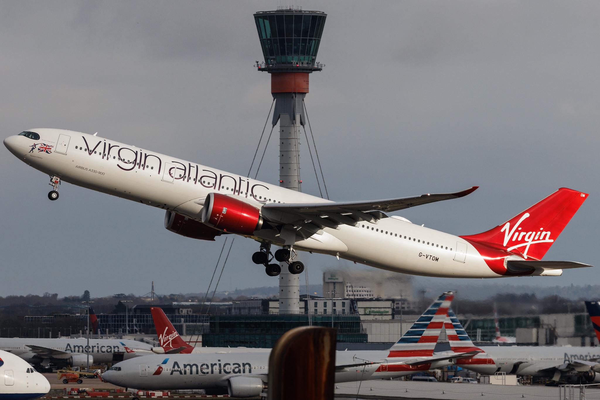London Heathrow: Virgin Atlantic (VS / VIR) | Airbus A330-941 A339 | G-VTOM | MSN 2019