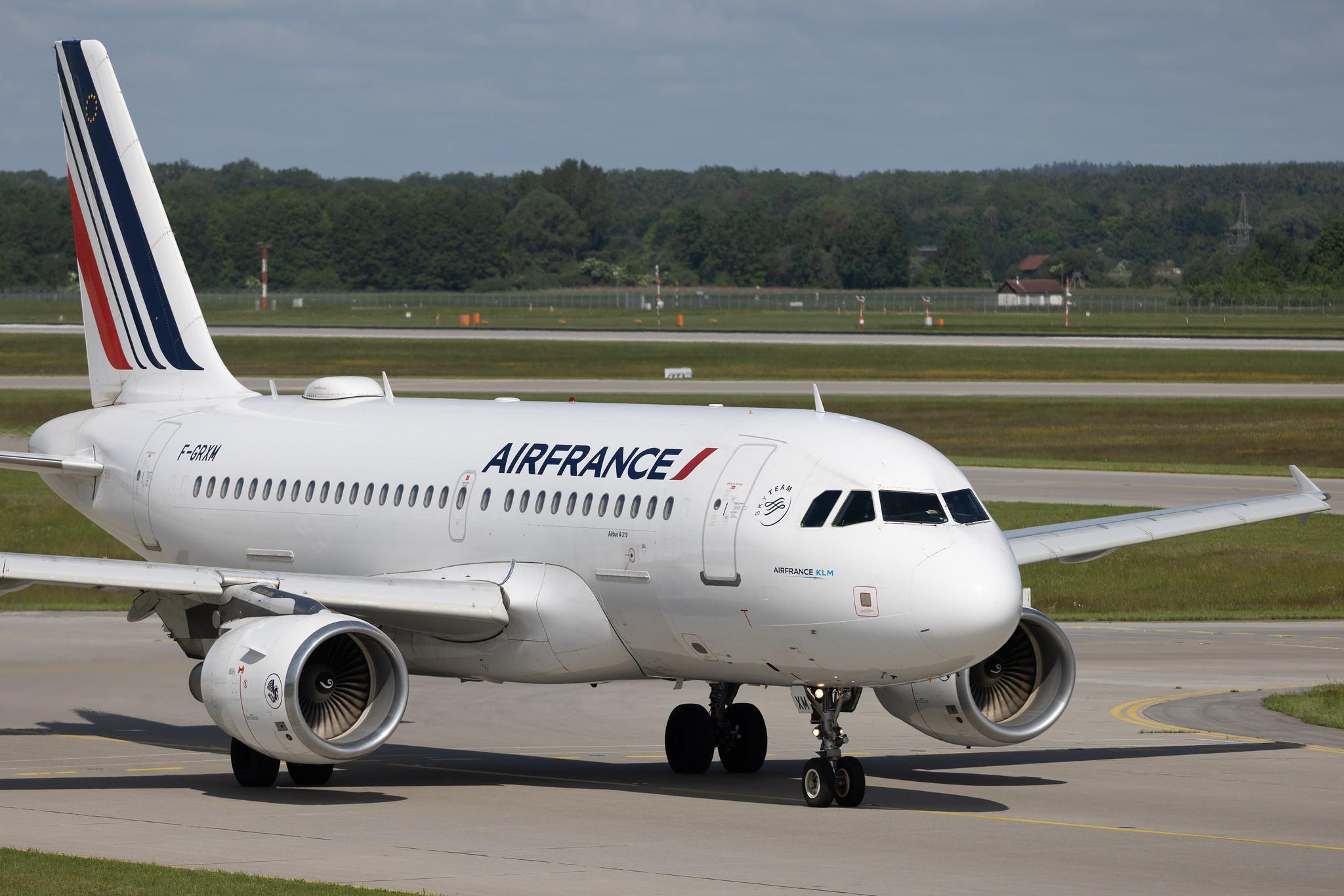 Munich Airport: Air France (AF / AFR) | Airbus A319-111 A319 | F-GRXM | MSN 2961