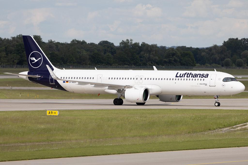 Munich Airport: Lufthansa (LH / DLH) | Airbus A321-271NX A21N | D-AIEH | MSN 10318