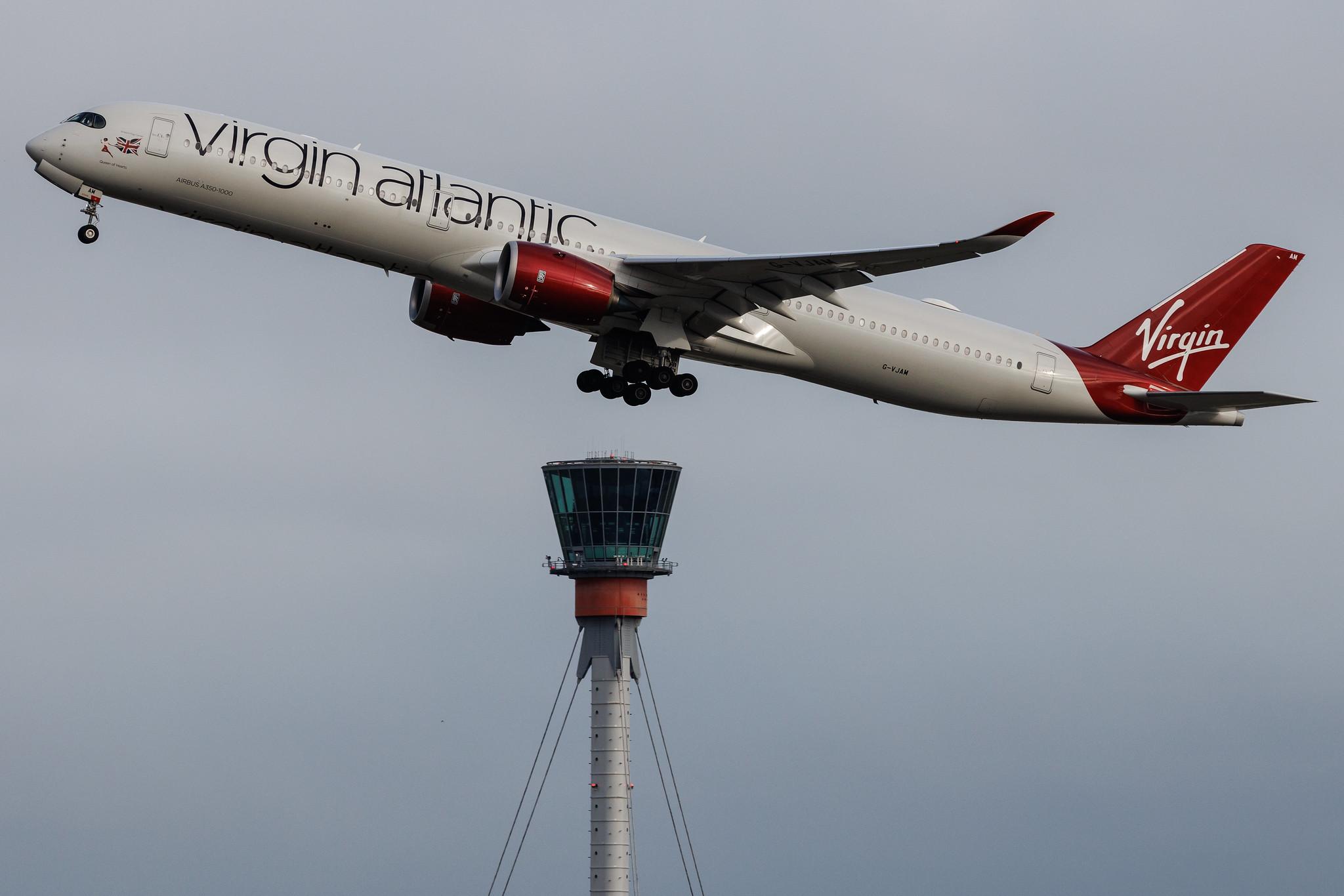 London Heathrow: Virgin Atlantic (VS / VIR) | Airbus A350-1041 A35K | G-VJAM | MSN 336