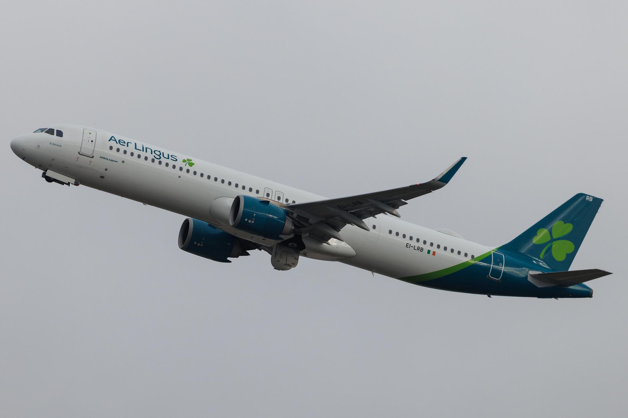 London Heathrow: Aer Lingus (EI / EIN) | Airbus A321-253NX A21N | EI-LRB | MSN 8909