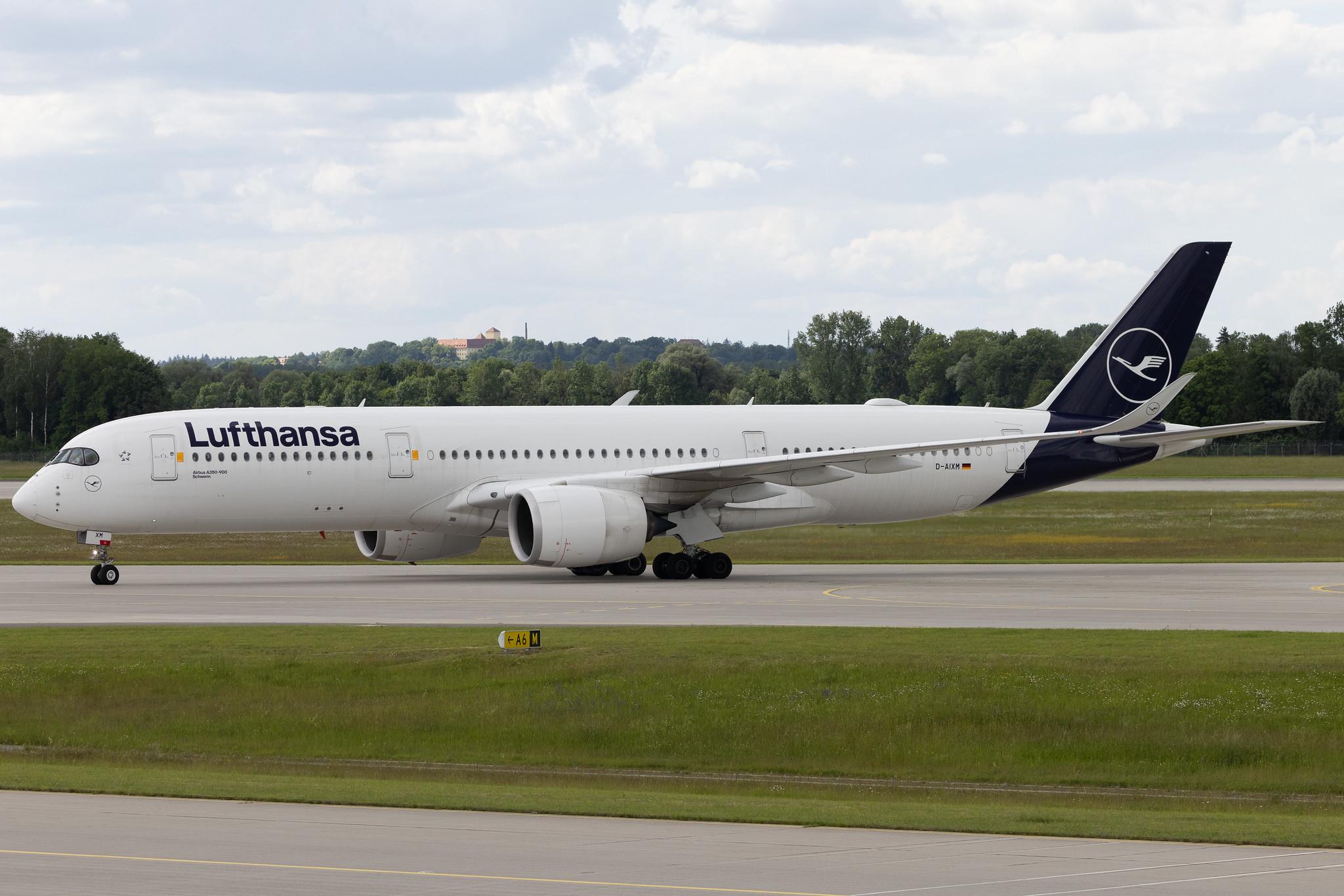 Munich Airport: Lufthansa (LH / DLH) | Airbus A350-941 A359 | D-AIXM | MSN 287