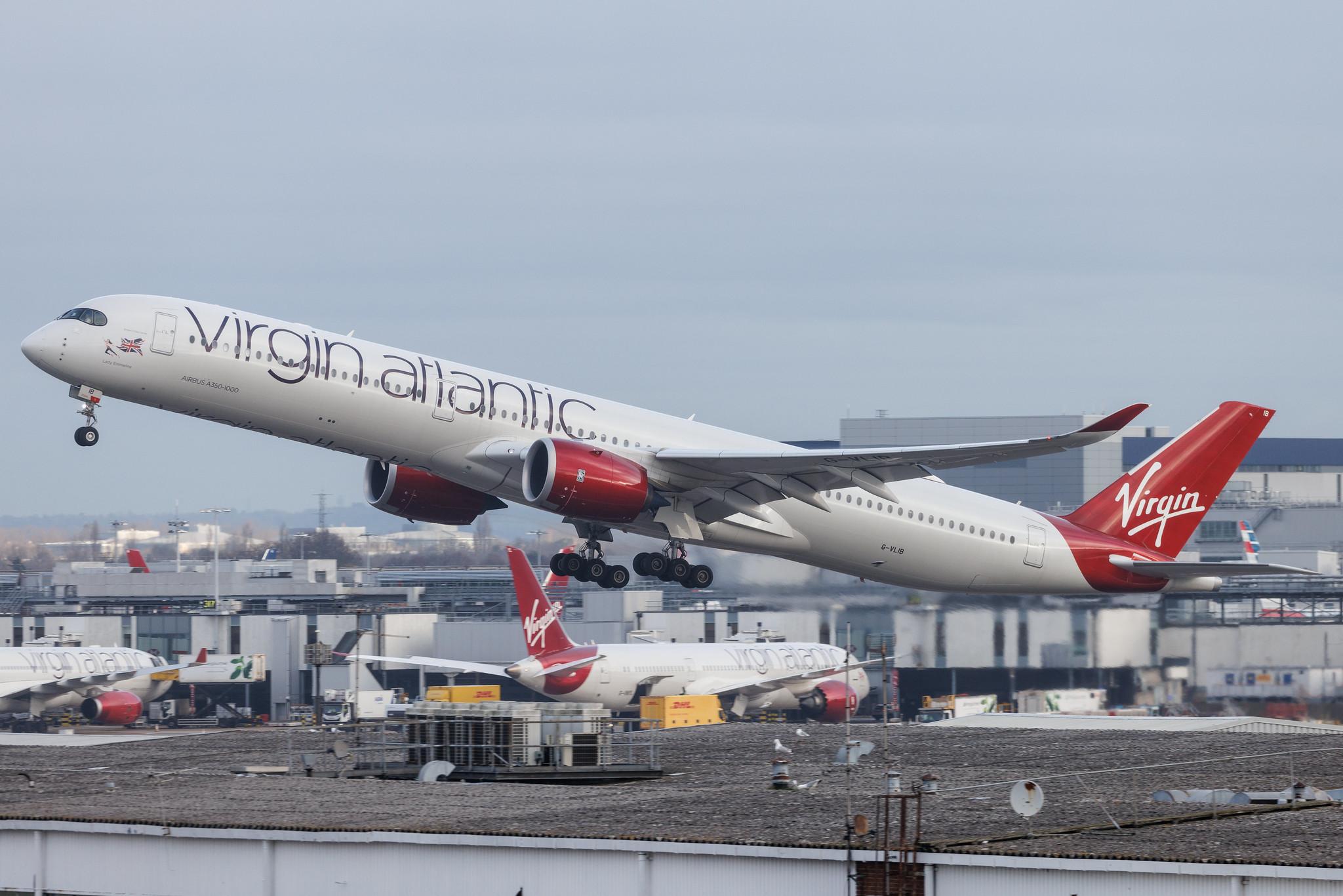 London Heathrow: Virgin Atlantic (VS / VIR) | Airbus A350-1041 A35K | G-VLIB | MSN 507