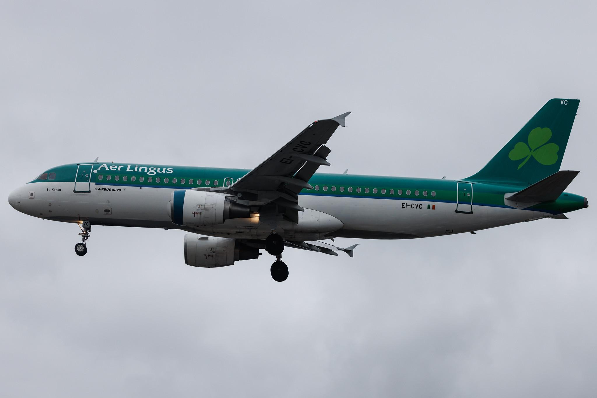 London Heathrow: Aer Lingus (EI / EIN) | Airbus A320-214 A320 | EI-CVC | MSN 1443