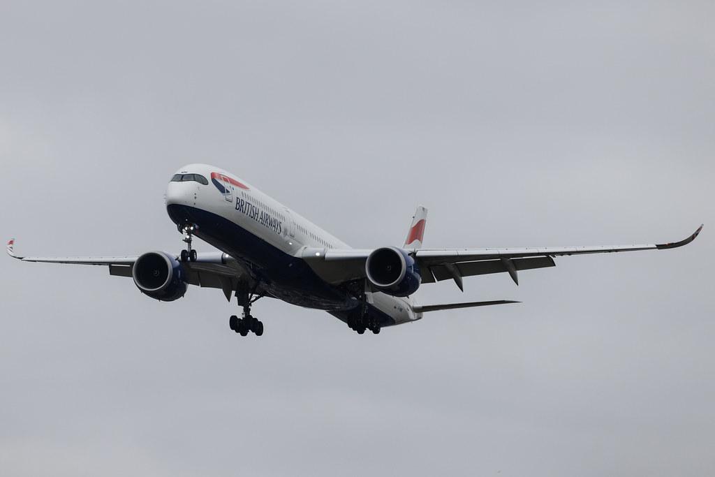 London Heathrow: British Airways (BA / BAW) | Airbus A350-1041 A35K | G-XWBE | MSN 386