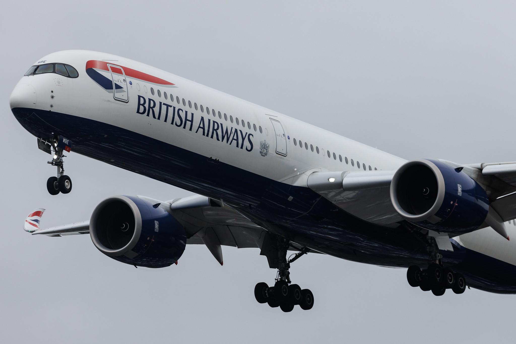 London Heathrow: British Airways (BA / BAW) | Airbus A350-1041 A35K | G-XWBE | MSN 386