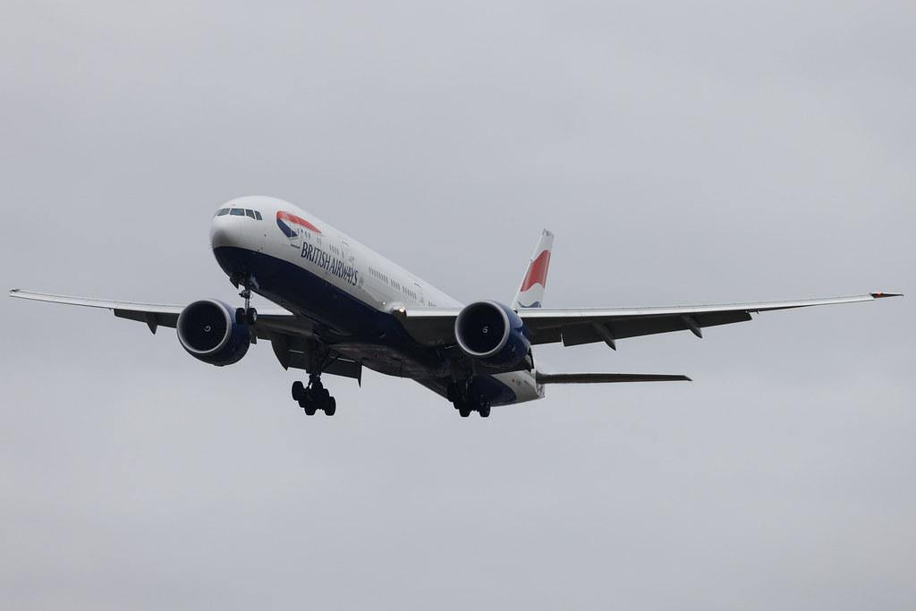London Heathrow: British Airways (BA / BAW) | Boeing 777-300(ER) B77W | G-STBP | MSN 66633