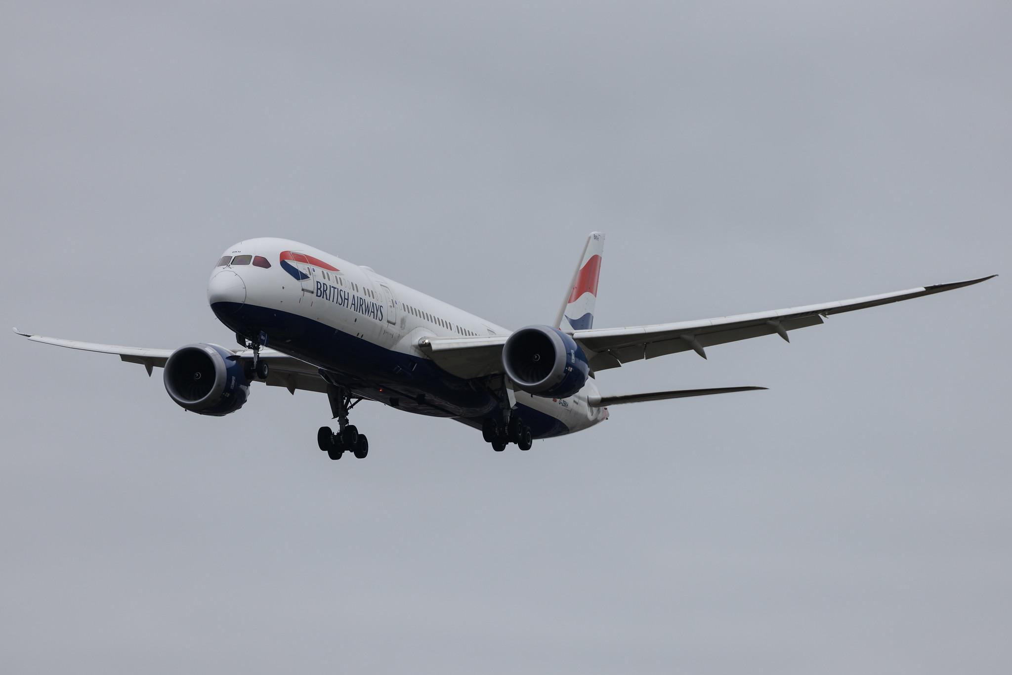 London Heathrow: British Airways (BA / BAW) | Boeing 787-9 Dreamliner B789 | G-ZBKH | MSN 38624