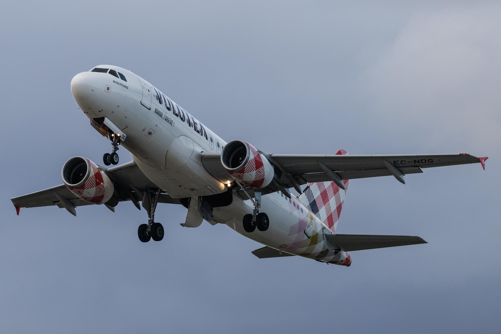 Hamburg Finkenwerder: Volotea (V7 / VOE) | Airbus A319-112 A319 | EC-NDG | MSN 03364
