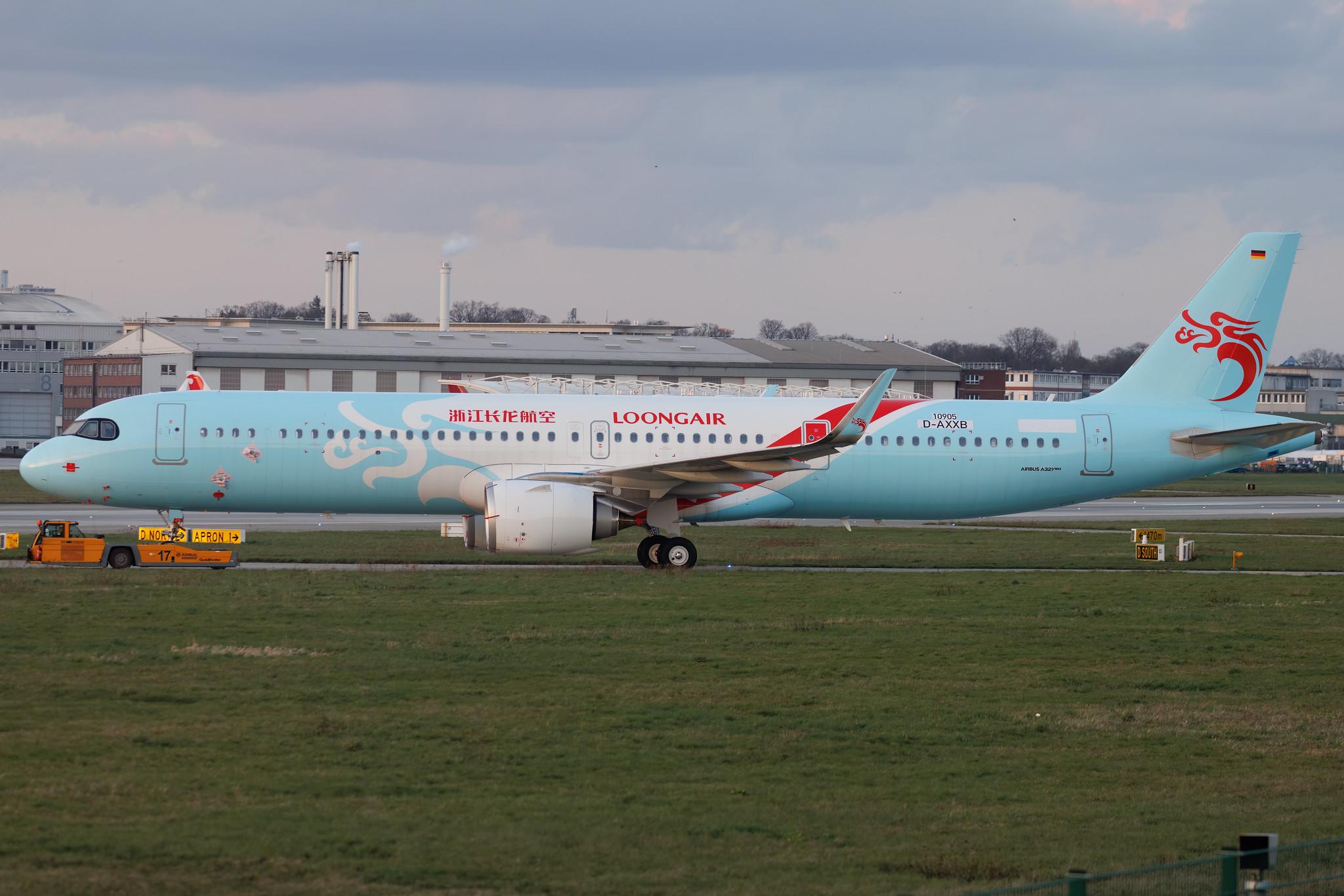 Hamburg Finkenwerder: Loong Air (GJ / CDC) | Airbus A321-251NX A21N | D-AXXB | MSN 10905