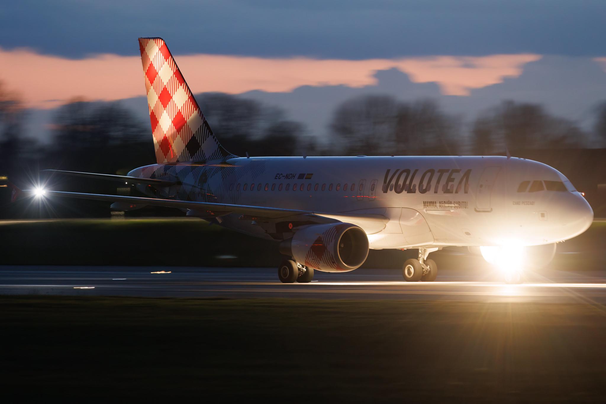 Hamburg Finkenwerder: Volotea (V7 / VOE) | Airbus A319-111 A319 | EC-NDH | MSN 03403