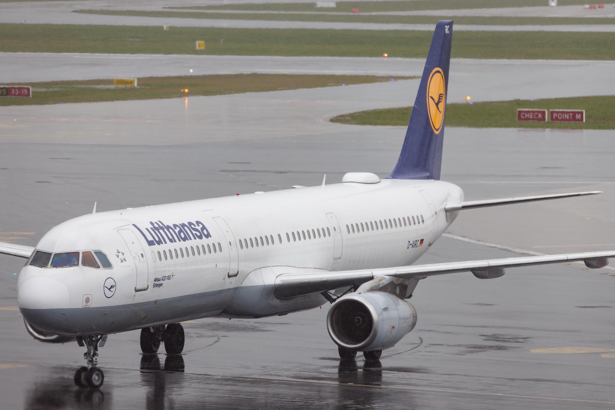 Hamburg Airport: Lufthansa (LH / DLH) | Airbus A321-131 A321 | D-AIRC | MSN 0473