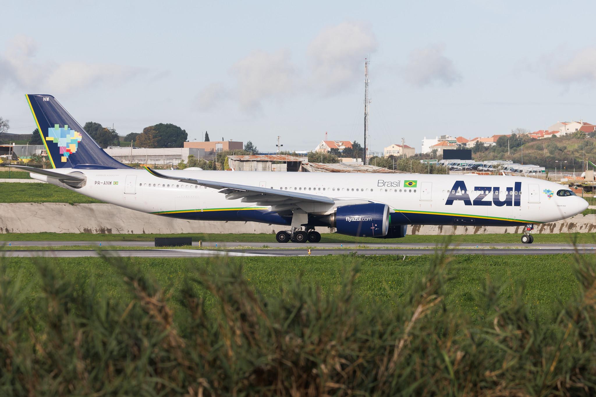 Aeroporto de Lisboa: Azul Linhas Aereas (AD / AZU) | Airbus A330-941 A339 | PR-ANW | MSN 1934