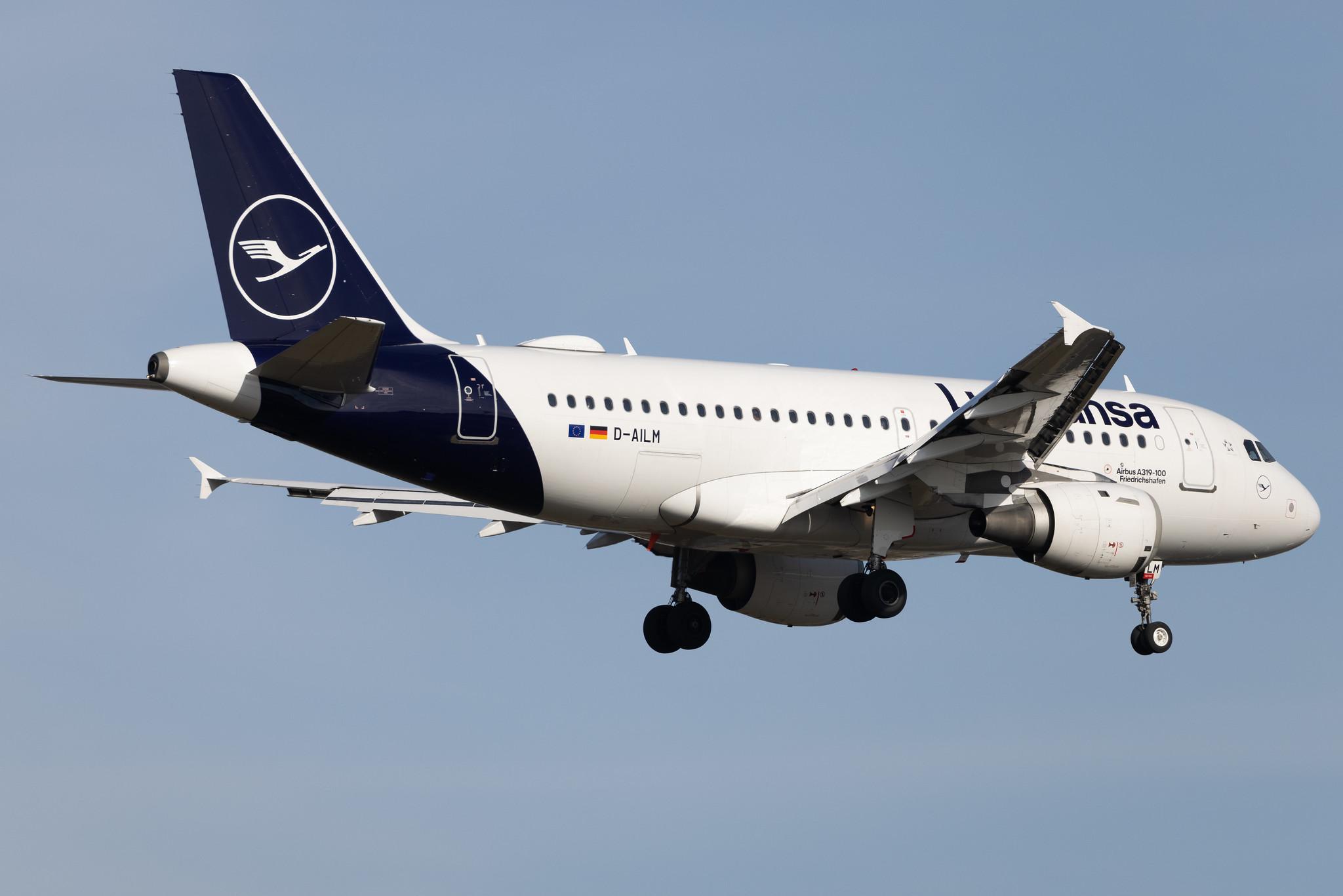 Frankfurt Airport: Lufthansa (LH / DLH) | Airbus A319-114 A319 | D-AILM | MSN 0694