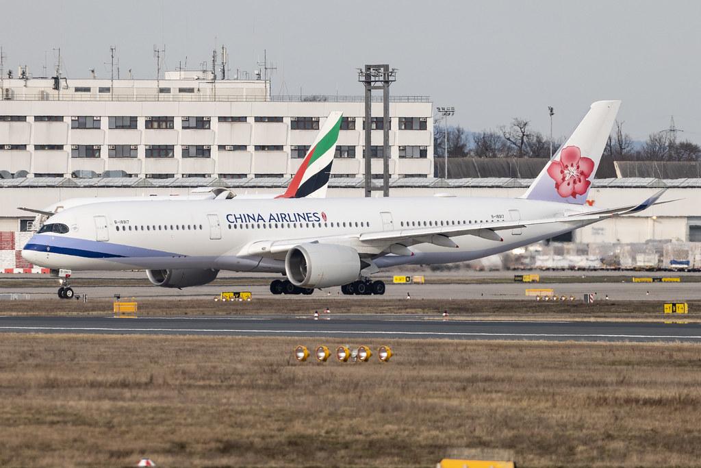 Frankfurt Airport: China Airlines (CI / CAL) | Airbus A350-941 A359 | B-18917 | MSN 208
