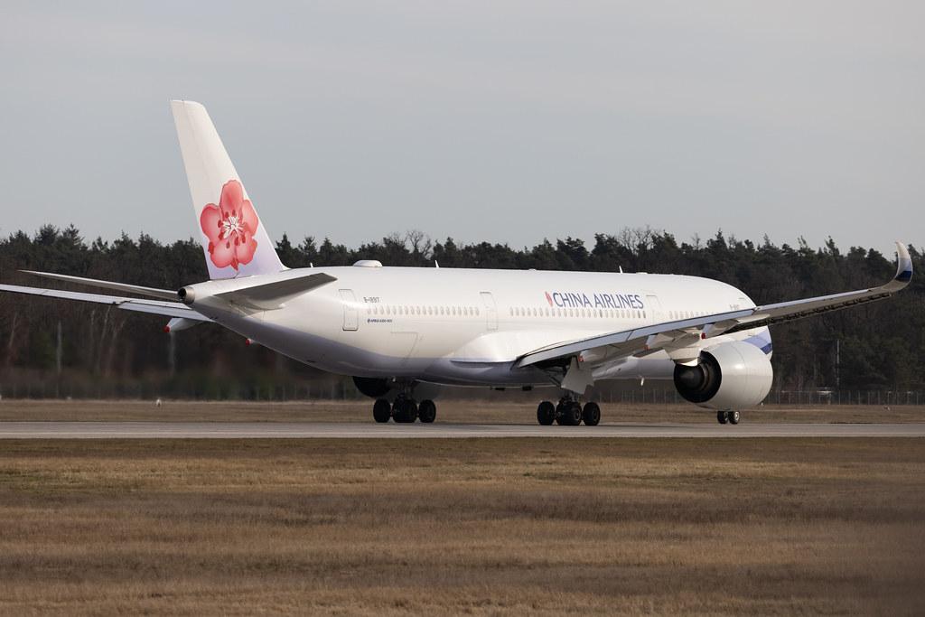 Frankfurt Airport: China Airlines (CI / CAL) | Airbus A350-941 A359 | B-18917 | MSN 208