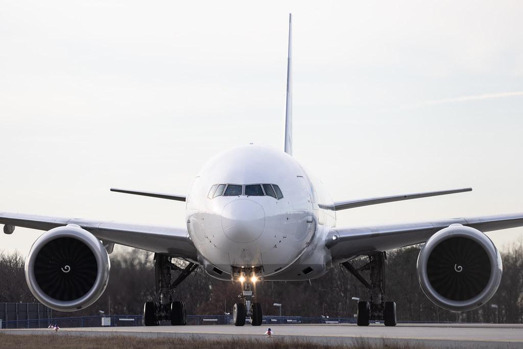 Frankfurt Airport: AeroLogic (3S / BOX) | Boeing 777-FZN B77L | D-AALC | MSN 36003