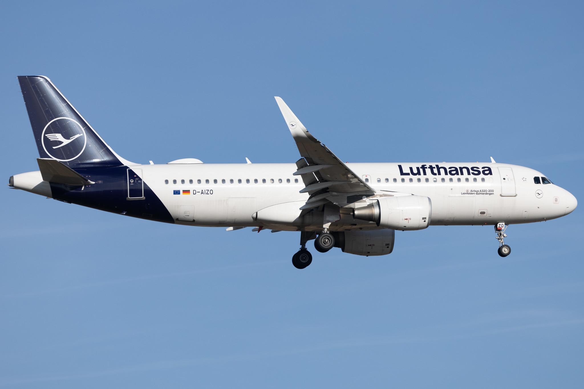 Frankfurt Airport: Lufthansa (LH / DLH) | Airbus A320-214 A320 | D-AIZO | MSN 5441