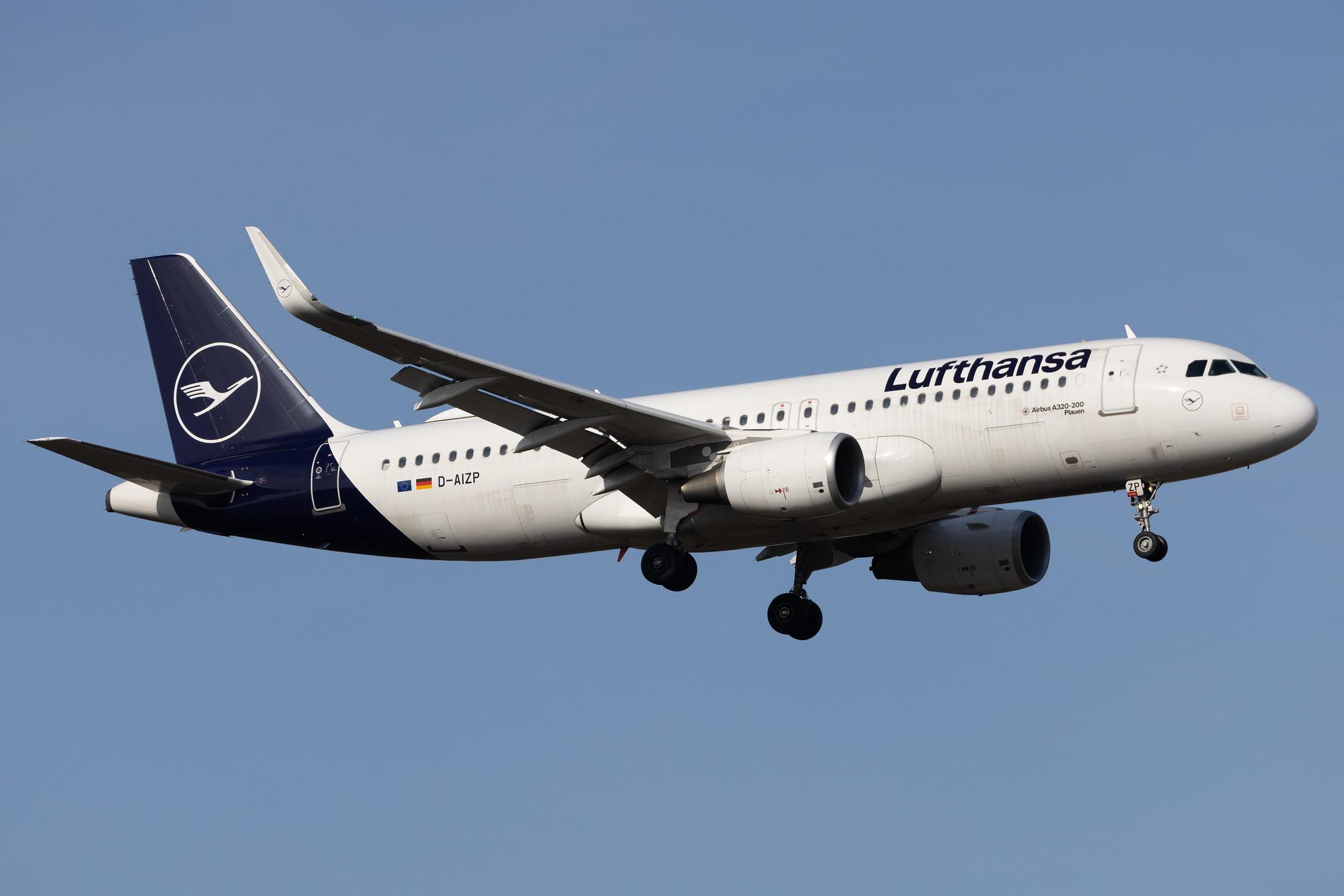 Frankfurt Airport: Lufthansa (LH / DLH) | Airbus A320-214 A320 | D-AIZP | MSN 5487