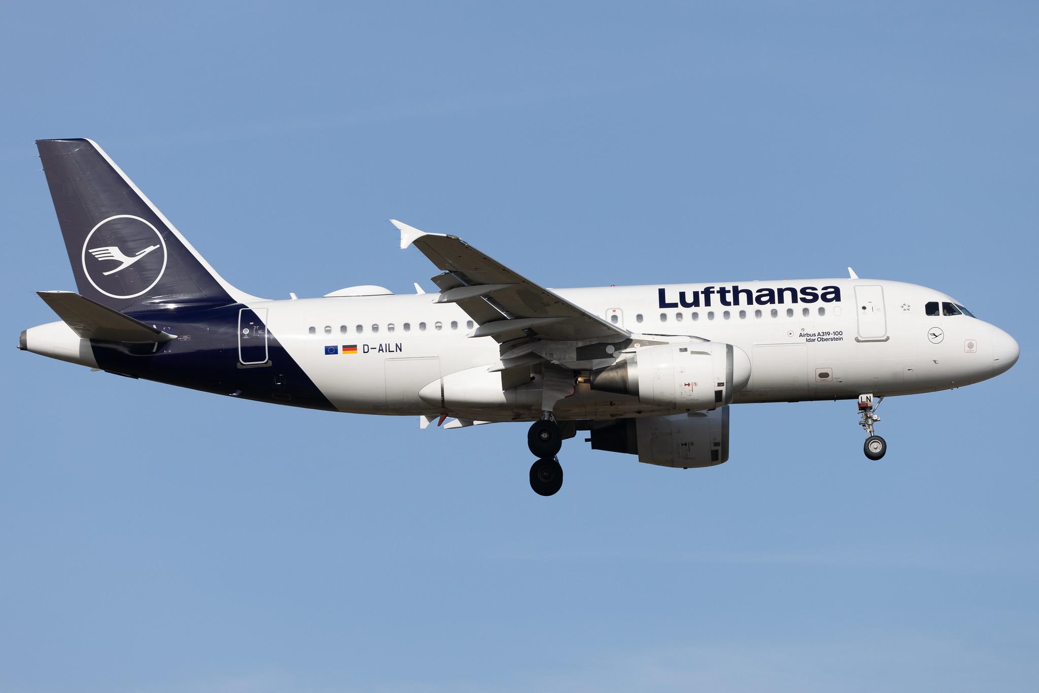 Frankfurt Airport: Lufthansa (LH / DLH) | Airbus A319-114 A319 | D-AILN | MSN 0700