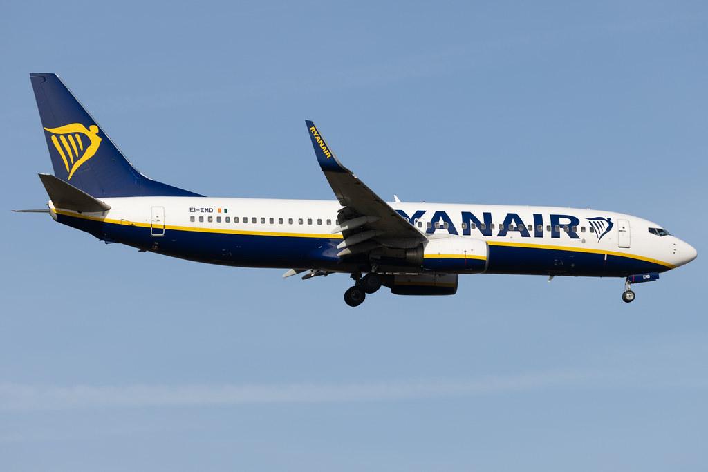 Frankfurt Airport: Ryanair (FR / RYR) | Boeing 737-8AS B738 | EI-EMD | MSN 38509