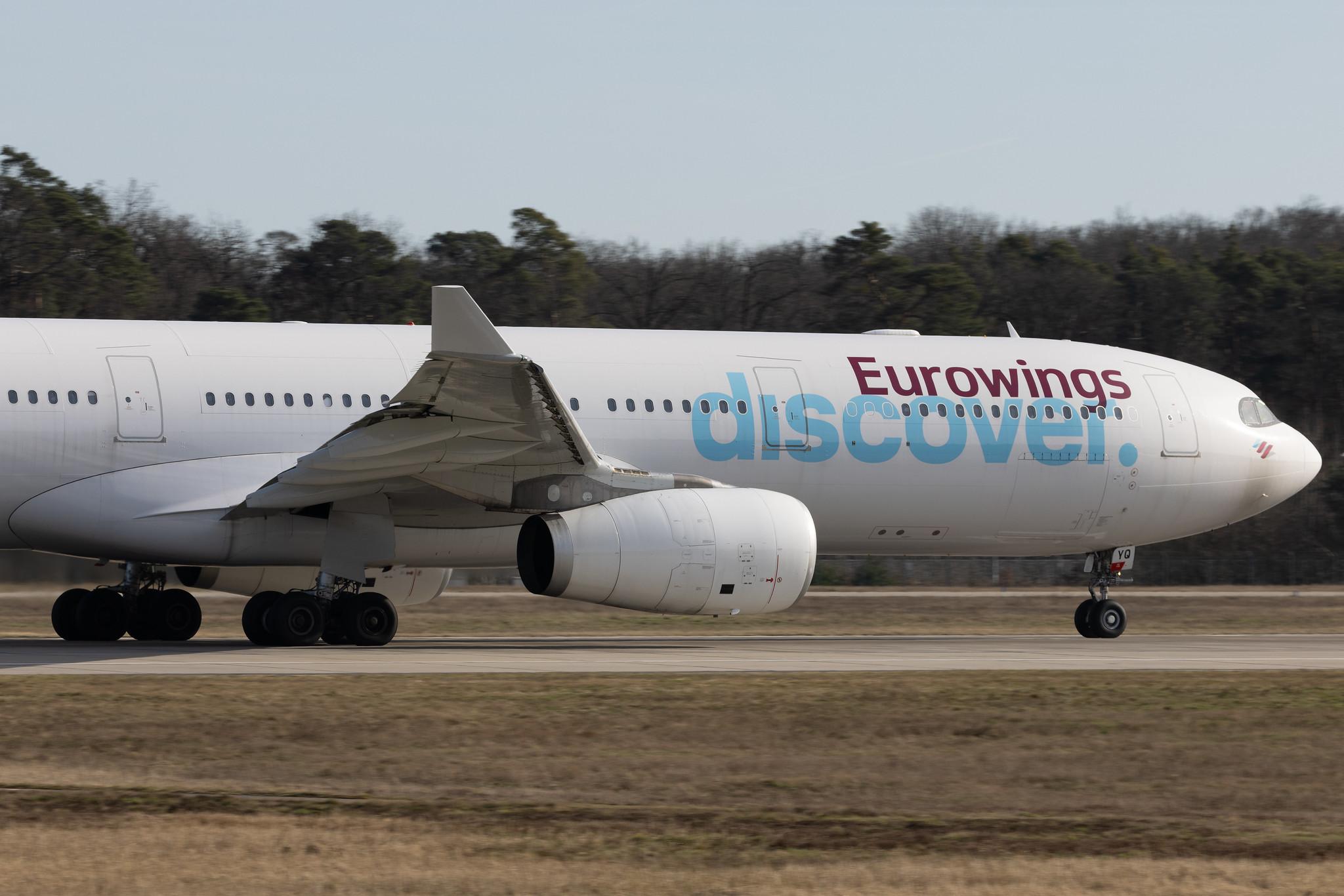 Frankfurt Airport: Eurowings Discover (4Y / OCN) | Airbus A330-343 A333 | D-AFYQ | MSN 1193