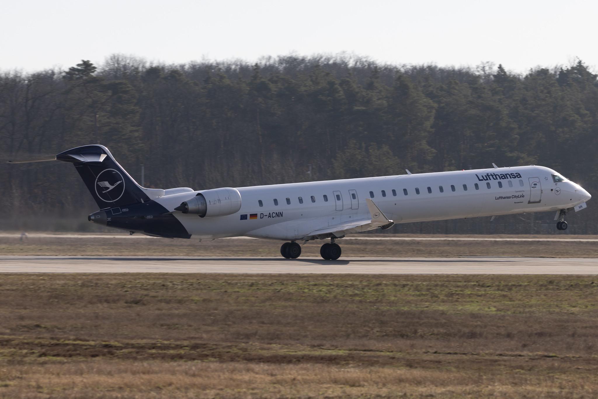 Frankfurt Airport: Eurowings (EW / EWG) | Bombardier CRJ-900LR CRJ9 | D-ACNN | MSN 15254
