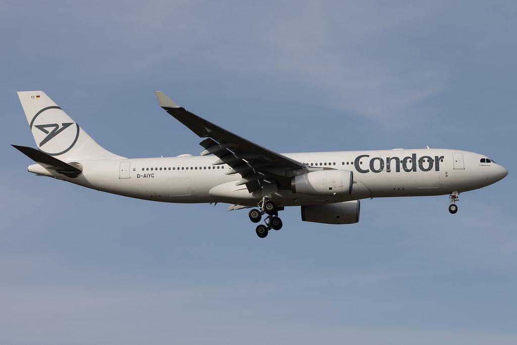 Frankfurt Airport: Condor (DE / CFG) |  Airbus A330-243 A332 | D-AIYC | MSN 0975