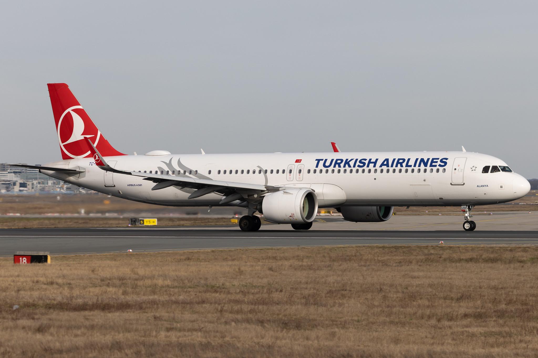Frankfurt Airport: Turkish Airlines (TK / THY) | Airbus A321-271NX A21N | TC-LSO | MSN 09095