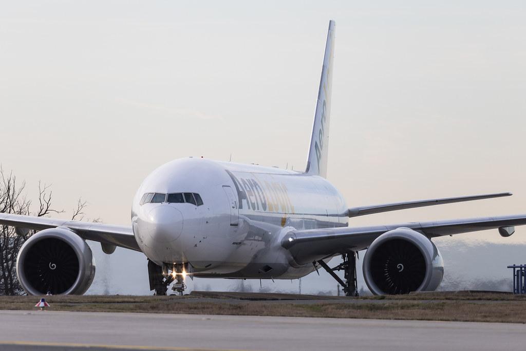 Frankfurt Airport: AeroLogic (3S / BOX) | Boeing 777-FZN B77L | D-AALC | MSN 36003