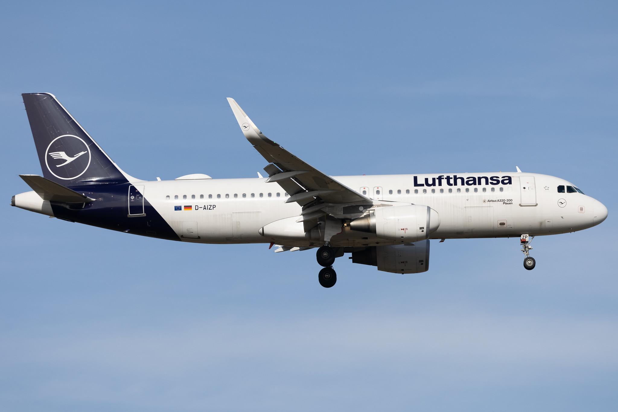 Frankfurt Airport: Lufthansa (LH / DLH) | Airbus A320-214 A320 | D-AIZP | MSN 5487