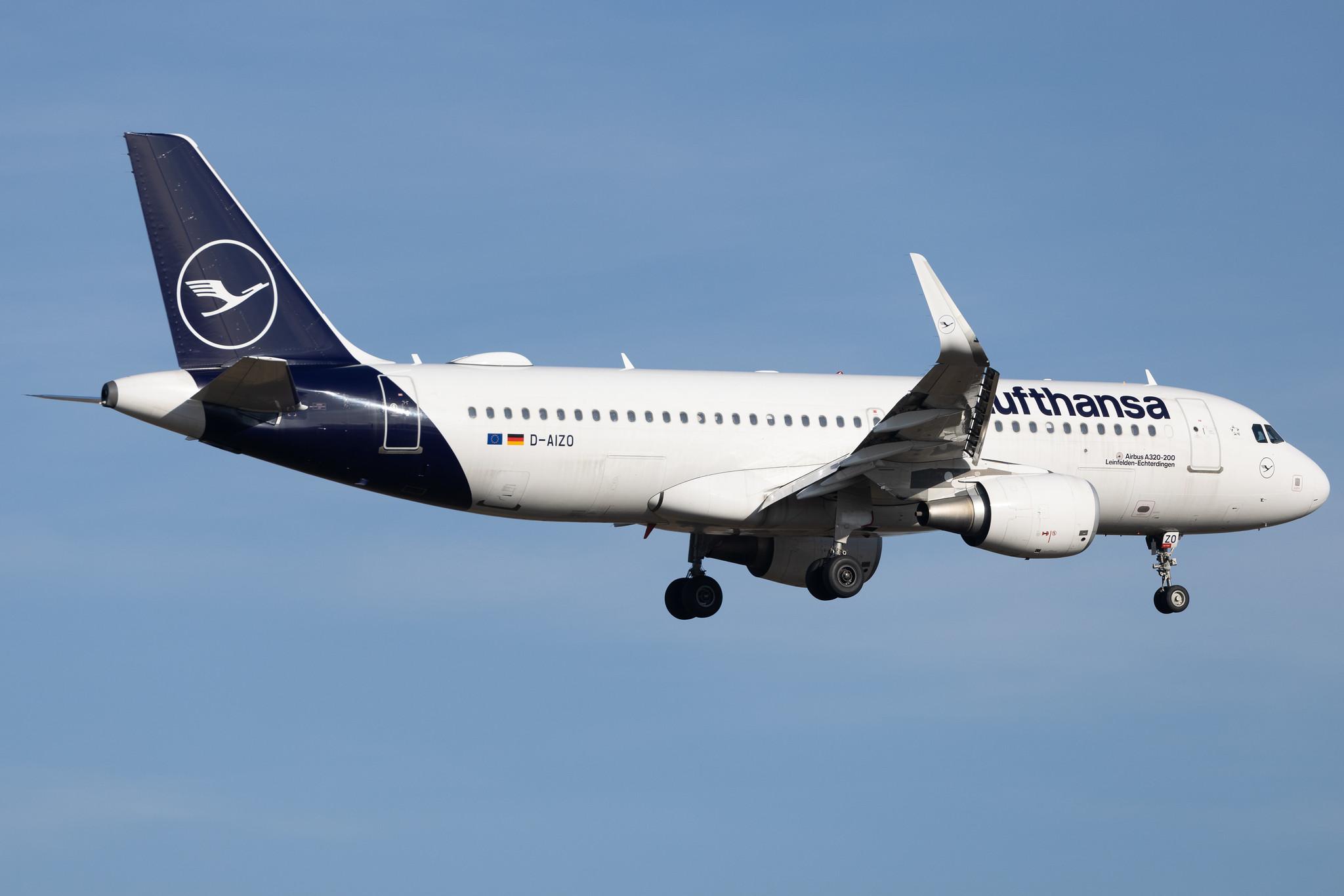 Frankfurt Airport: Lufthansa (LH / DLH) | Airbus A320-214 A320 | D-AIZO | MSN 5441