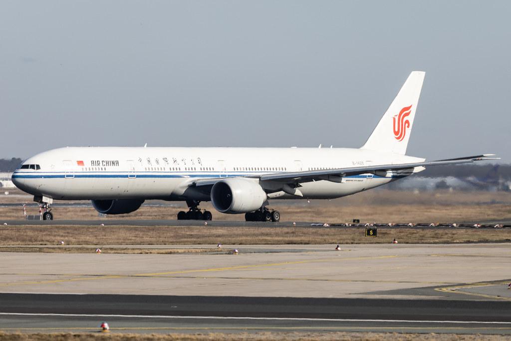 Frankfurt Airport: Air China (CA / CCA) | Boeing 777-39L(ER) B77W | B-1428 | MSN 63355