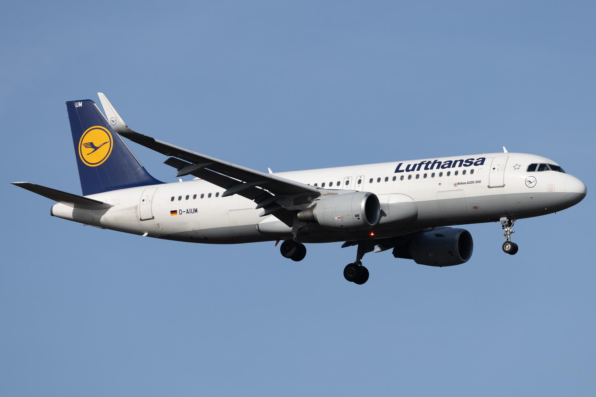 Frankfurt Airport: Lufthansa (LH / DLH) | Airbus A320-214 A320 | D-AIUM | MSN 6577
