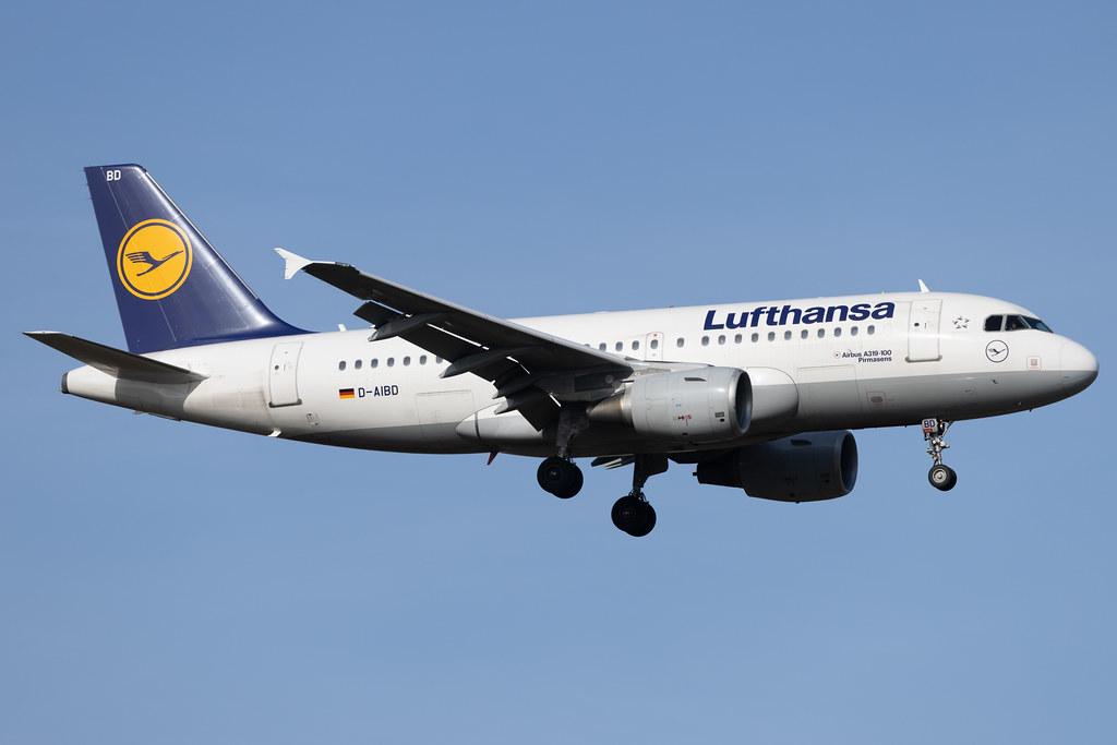 Frankfurt Airport: Lufthansa (LH / DLH) | Airbus A319-112 A319 | D-AIBD | MSN 4455