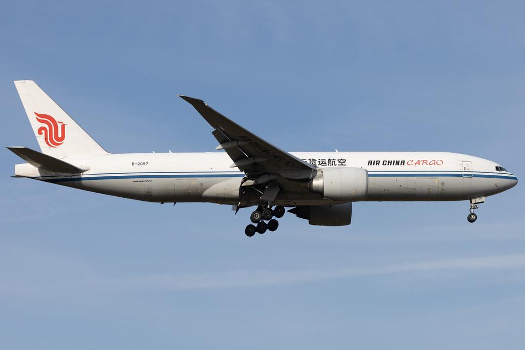 Frankfurt Airport: Air China Cargo (/ CAO) | Boeing 777-FFT B77L | B-2097 | MSN 44680