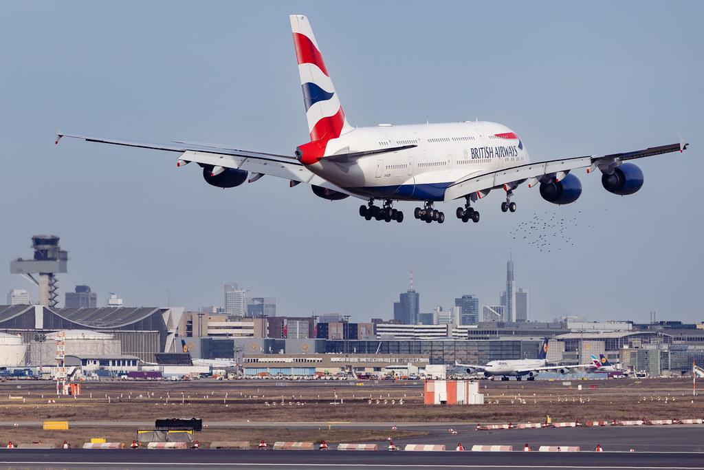 Frankfurt Airport: British Airways (BA / BAW) | Airbus A380-841 A388 | G-XLEF | MSN 151