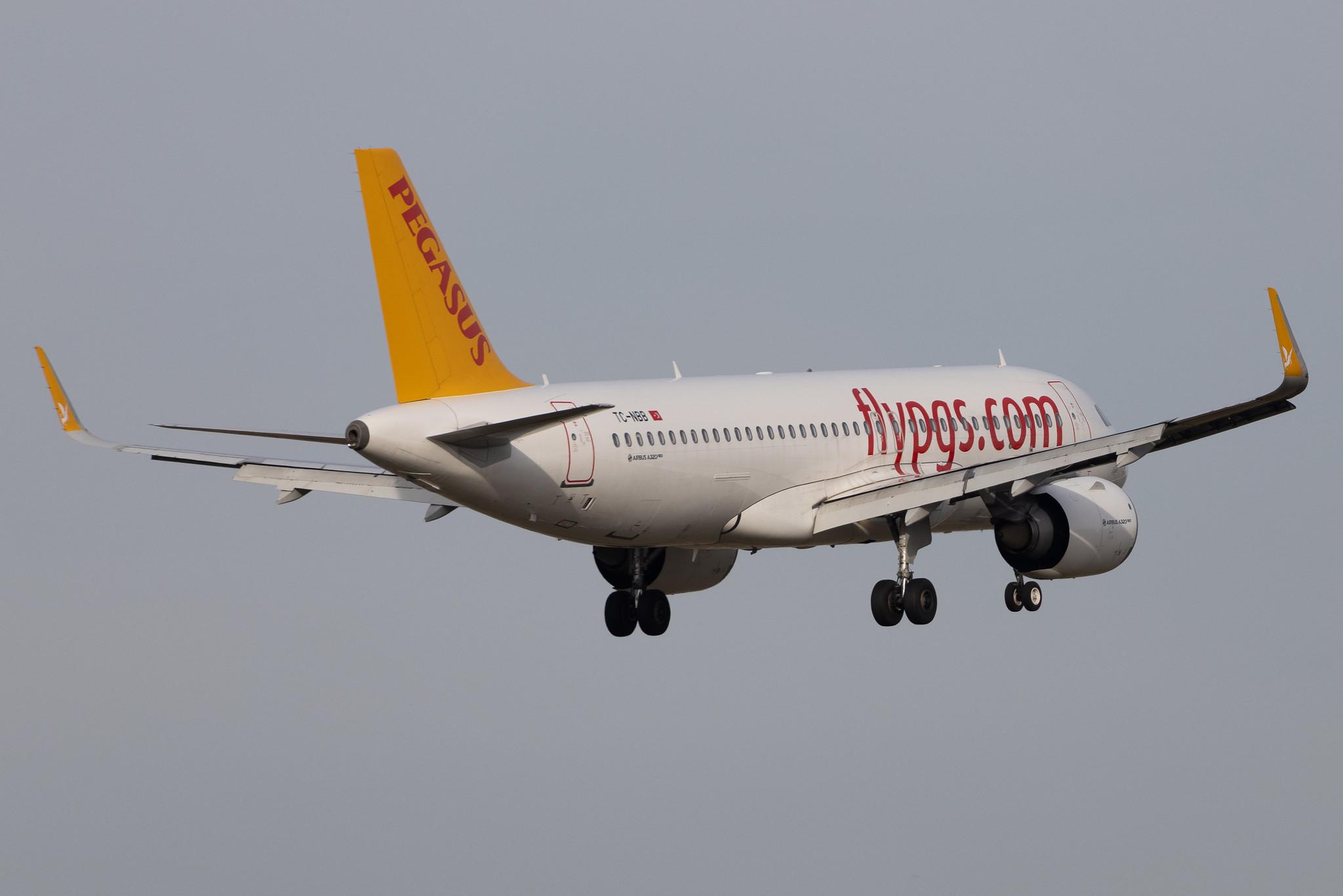 Frankfurt Airport: Pegasus (PC / PGT) | Operator: Pegasus Airlines | Airbus A320-251N A20N | TC-NBB | MSN 07147