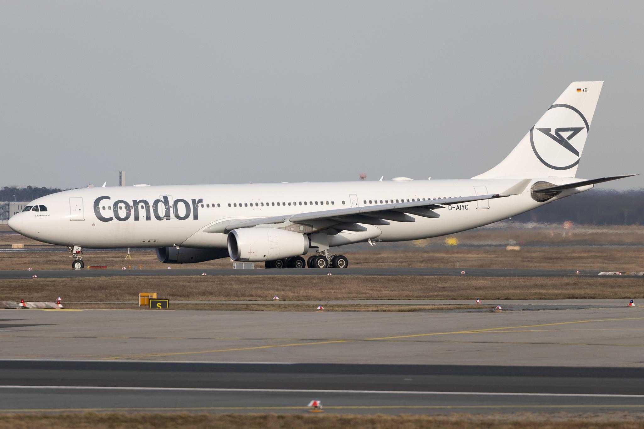 Frankfurt Airport: Condor (DE / CFG) | Airbus A330-243 A332 | D-AIYC | MSN 0975