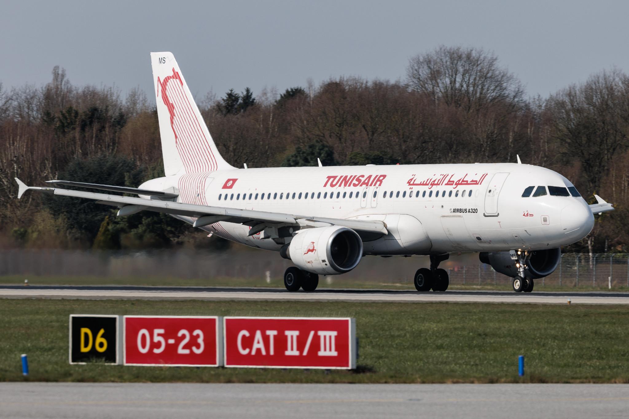 Hamburg Airport: Tunisair (TU / TAR) | Airbus A320-214 A320 | TS-IMS | MSN 4689