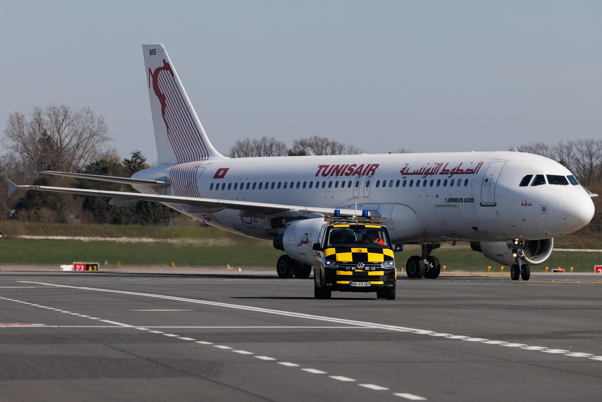 Hamburg Airport: Tunisair (TU / TAR) | Airbus A320-214 A320 | TS-IMS | MSN 4689