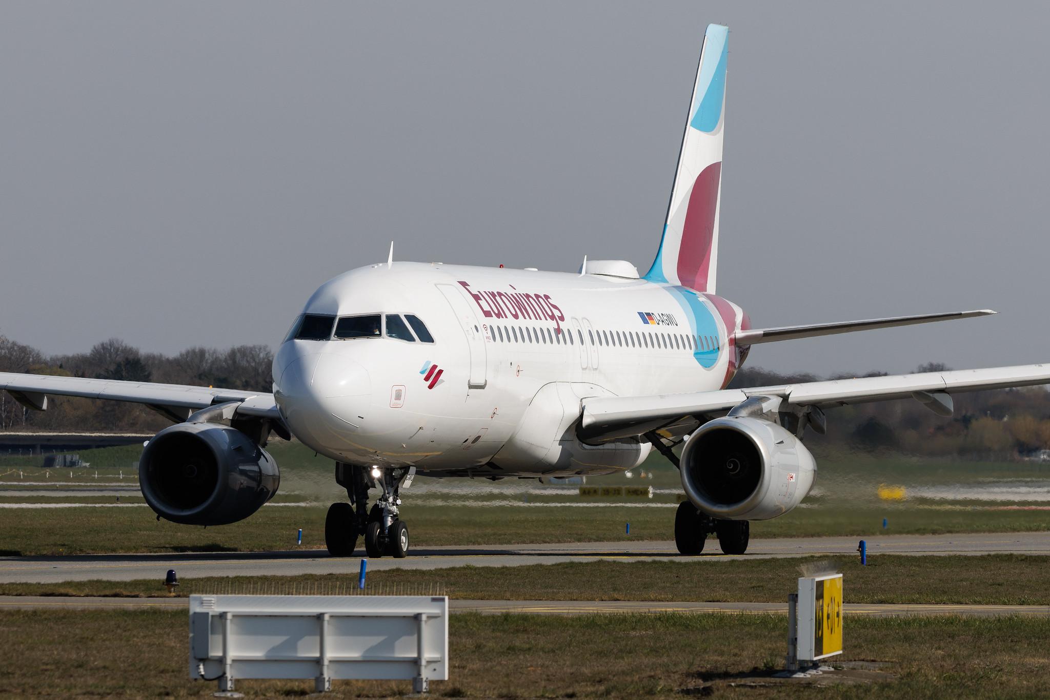 Hamburg Airport: Eurowings (EW / EWG) | Airbus A319-132 A319 | D-AGWU | MSN 5457